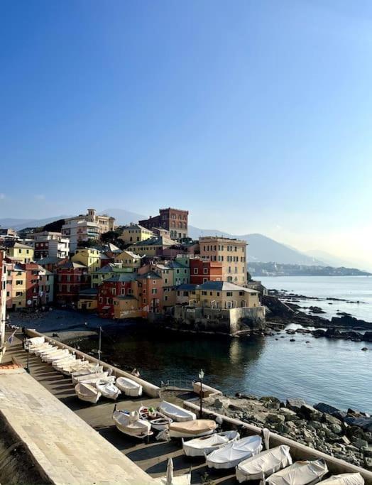 La Perla Di Boccadasse Genua Exterior foto