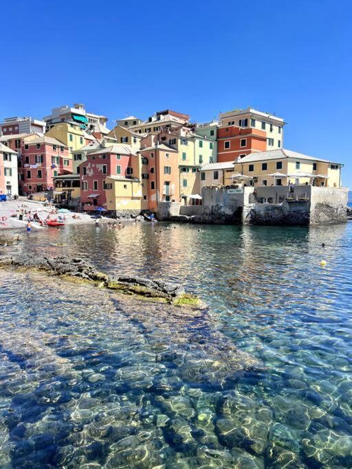 La Perla Di Boccadasse Genua Exterior foto